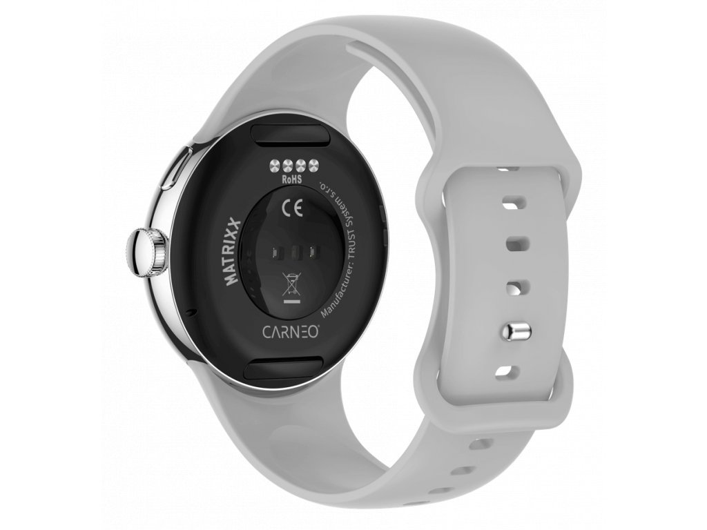 Obrázek CARNEO Matrixx HR+/45mm/Silver/Sport Band/Silver