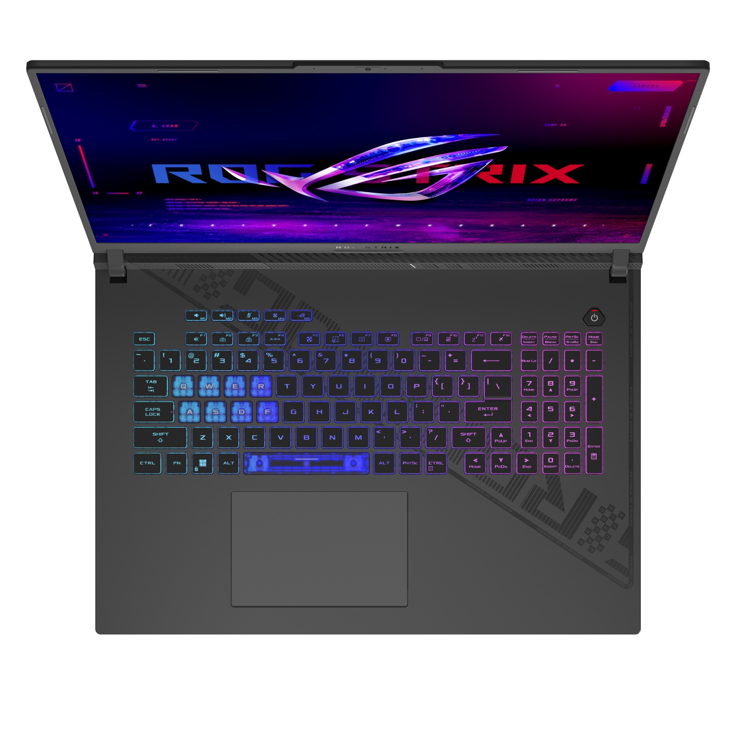 Obrázek ASUS ROG Strix G18/G814JI/i9-13980HX/18"/2560x1600/32GB/1TB SSD/RTX 4070/W11H/Gray/2R