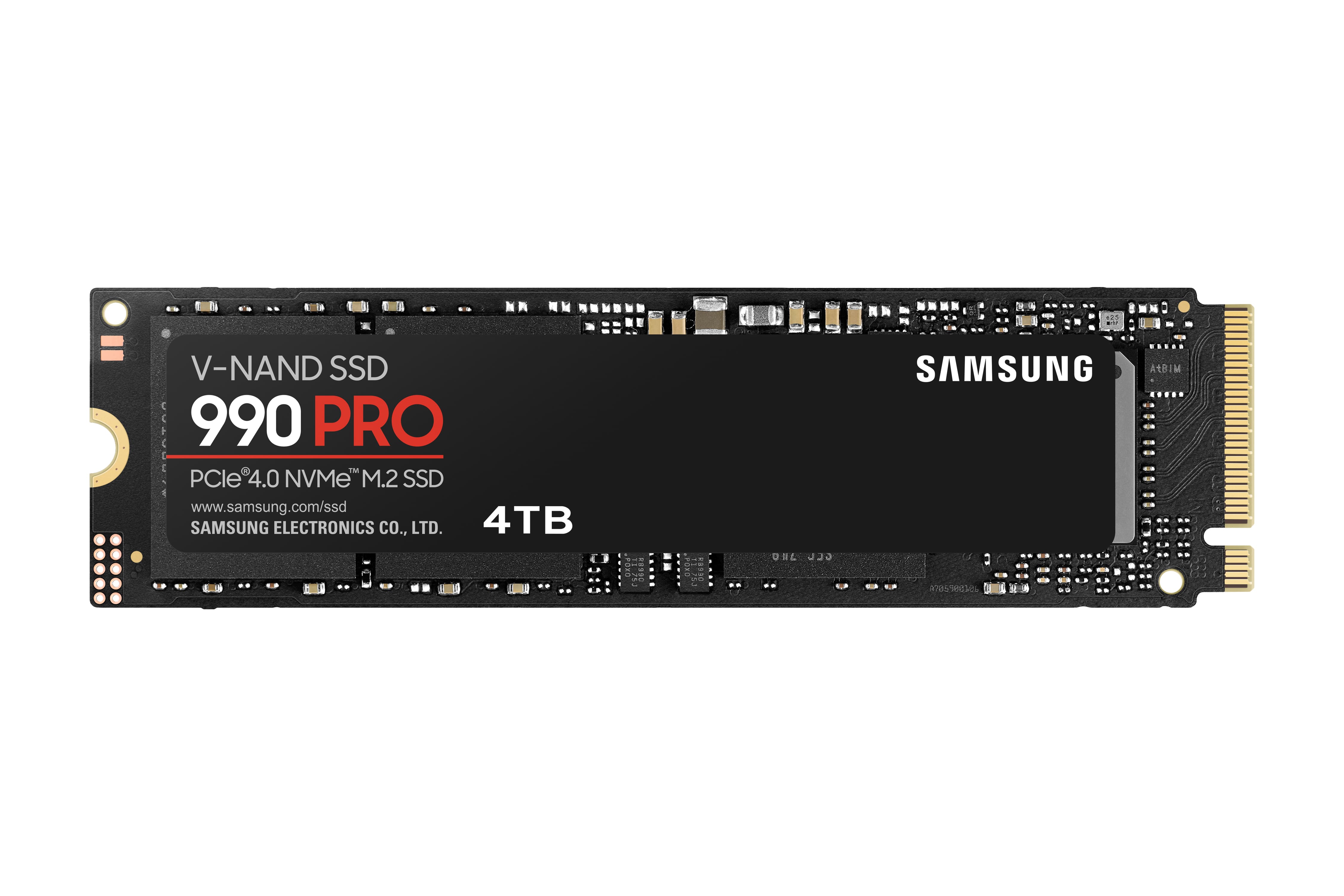 Obrázek Samsung 990 PRO/4TB/SSD/M.2 NVMe/Černá/5R