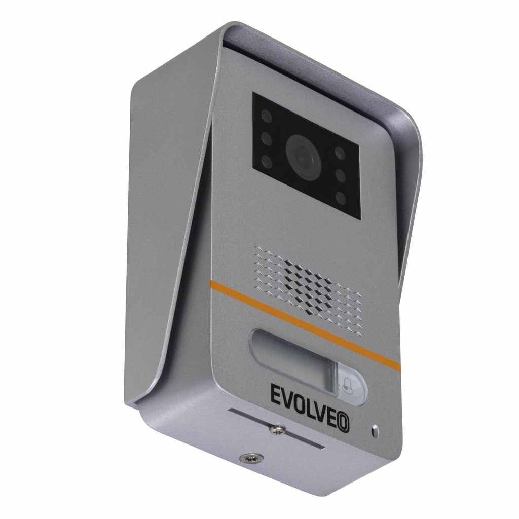 Obrázek EVOLVEO DoorPhone AP1-2, drátový videotelefon s aplikací, bílý