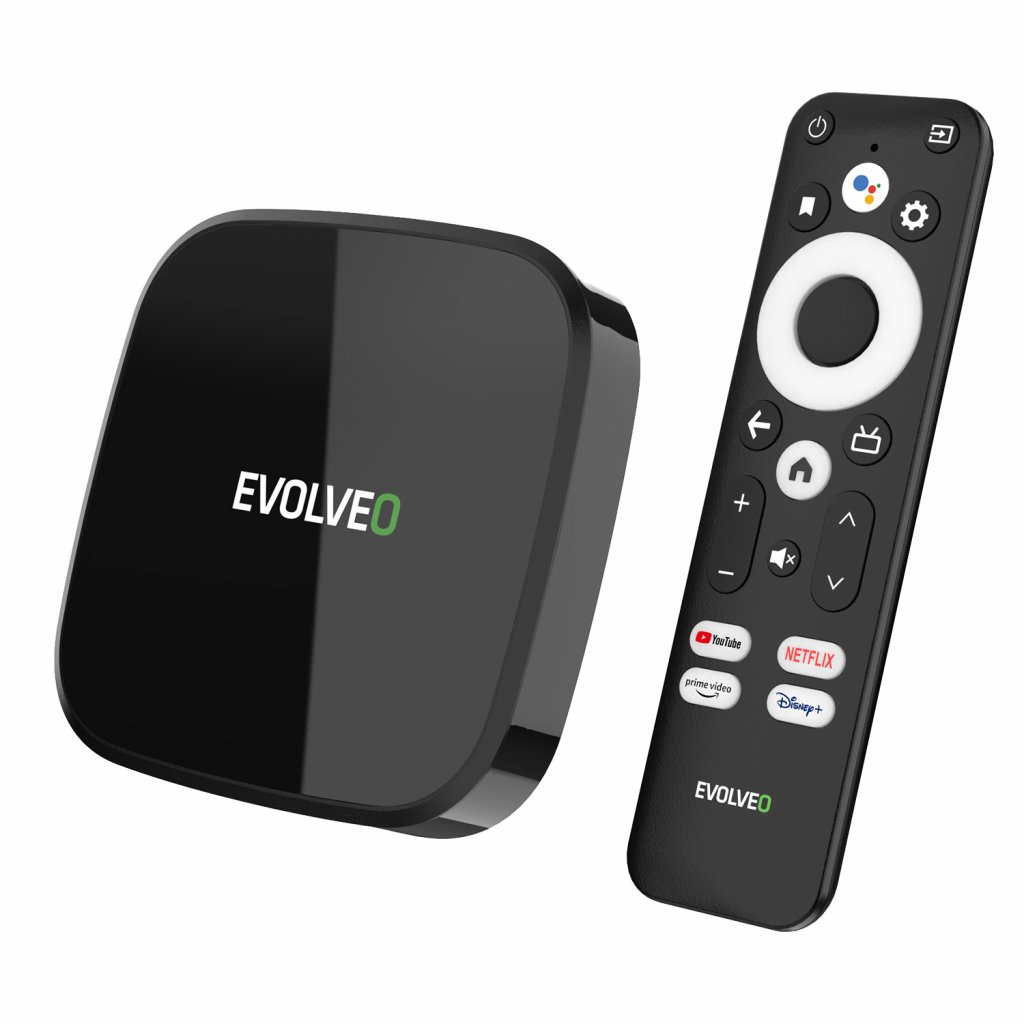 Obrázek EVOLVEO MultiMedia Box A4, 4k Ultra HD, 32 GB, Android 11