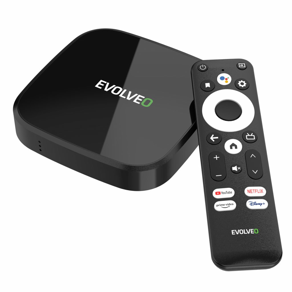 Obrázek EVOLVEO MultiMedia Box A4, 4k Ultra HD, 32 GB, Android 11