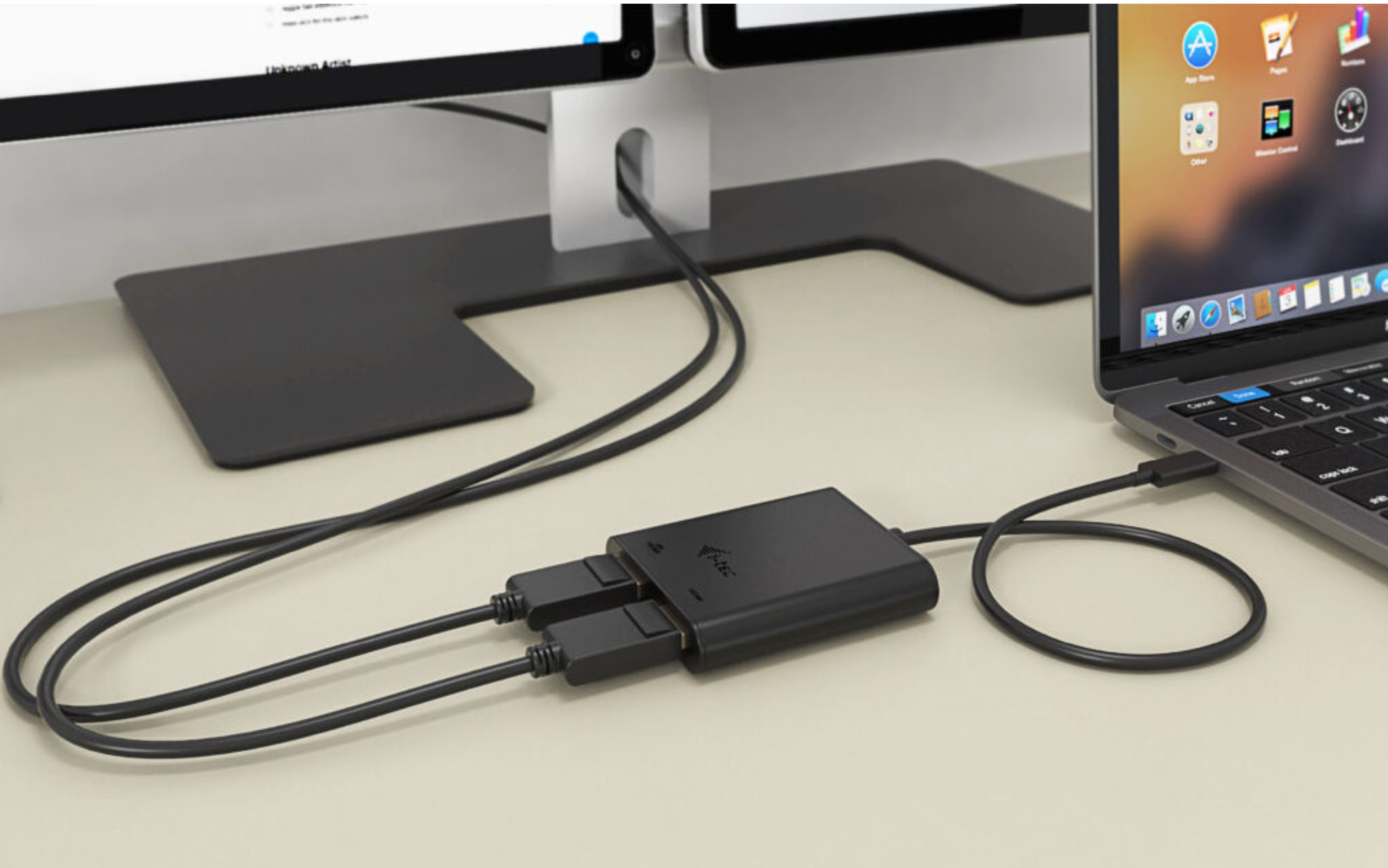 Obrázek i-tec USB-C Dual 4K/60Hz (single 8K/30Hz) HDMI Video Adapter