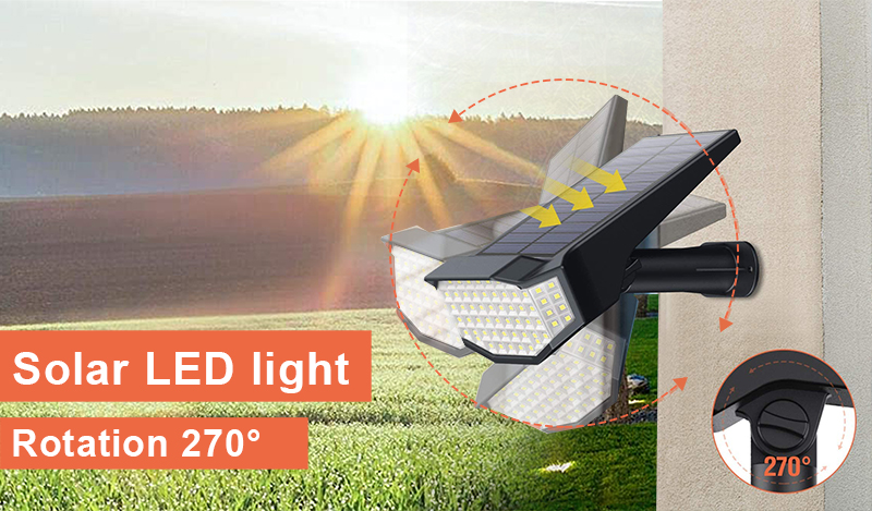 Obrázek Venkovní solární LED světlo VIKING D66
