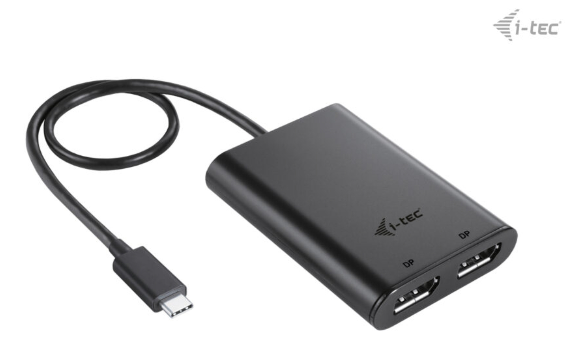 Obrázek i-tec USB-C Dual 4K/60Hz (single 8K/30Hz) DP Video Adapter