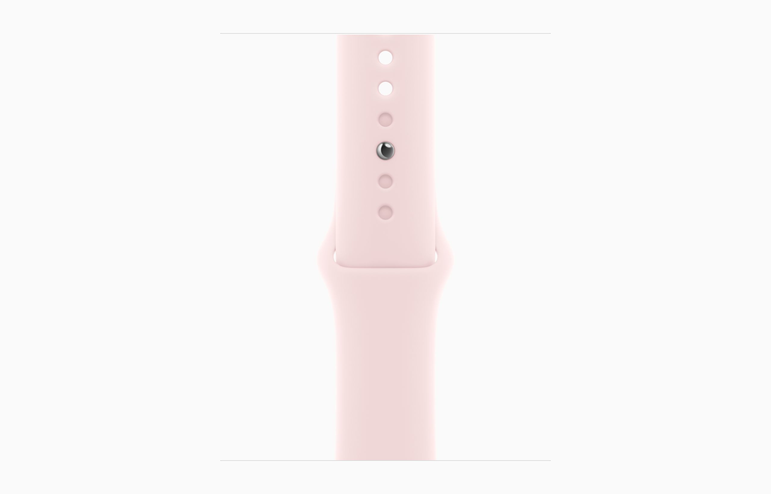 Obrázek Apple Watch S9 Cell/41mm/Pink/Sport Band/Light Pink/-M/L