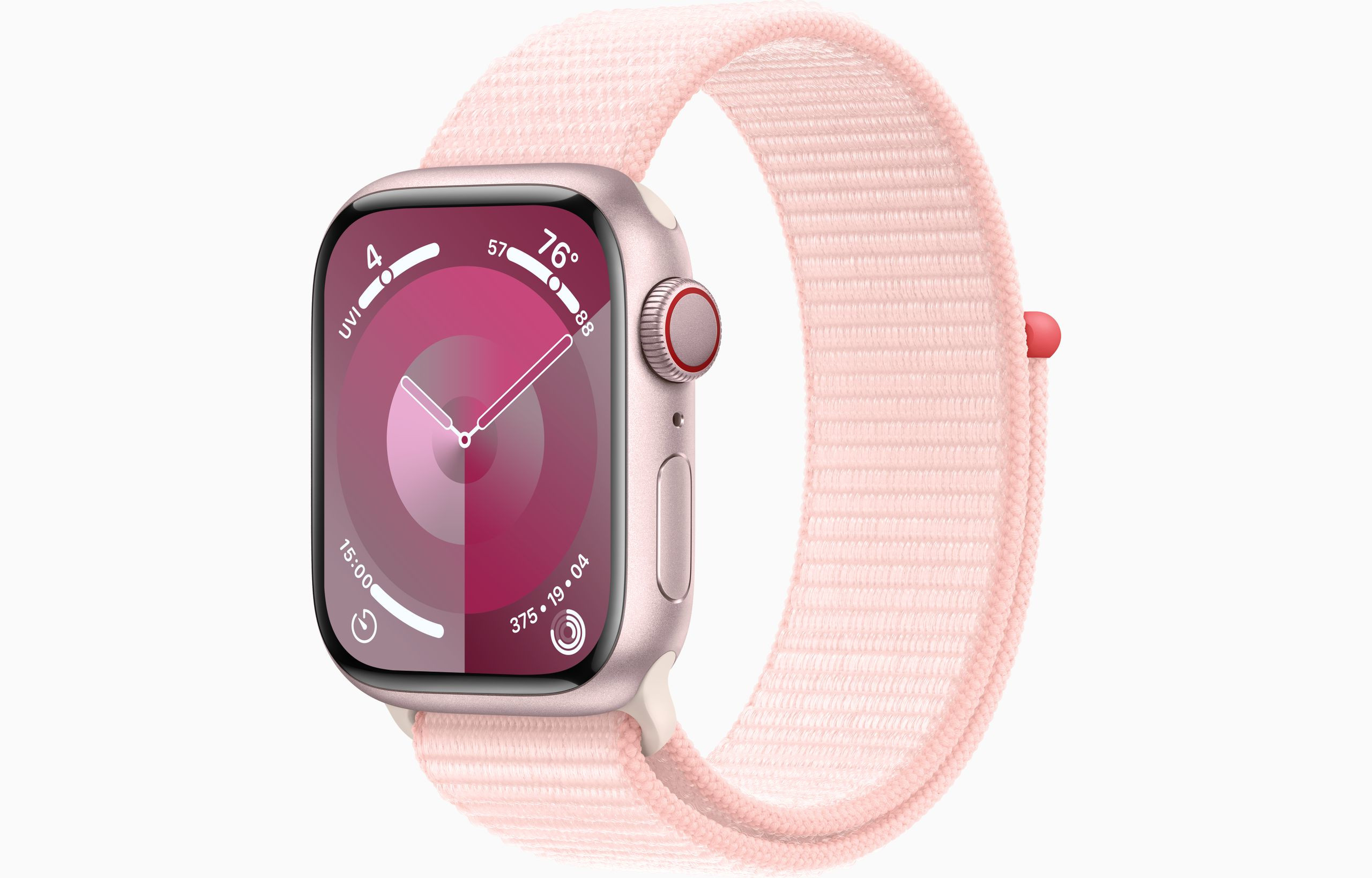 Obrázek Apple Watch S9 Cell/41mm/Pink/Sport Band/Light Pink