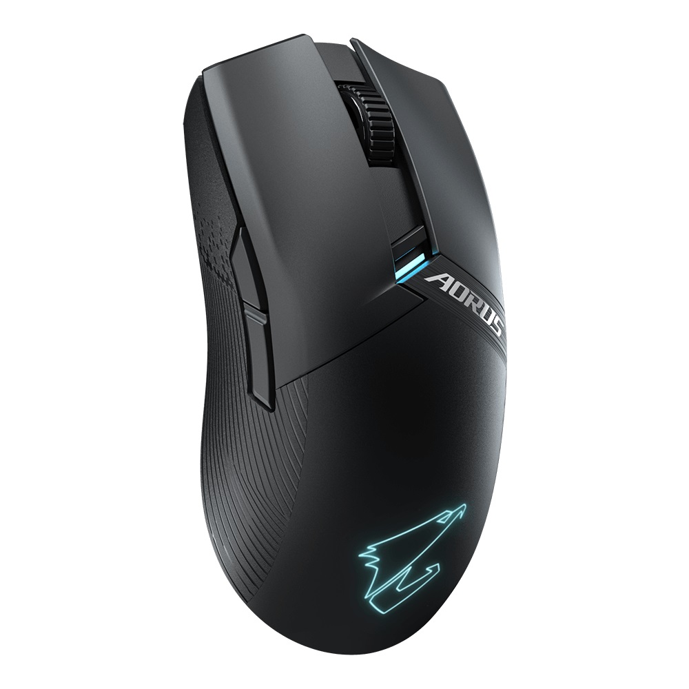 Obrázek GIGABYTE Aorus M6/Herní/Optická/26 000 DPI/Bezdrátová USB/Černá