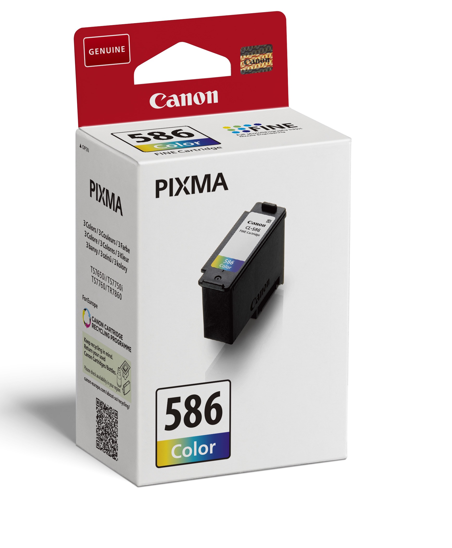 Canon CL-586 EUR, Color