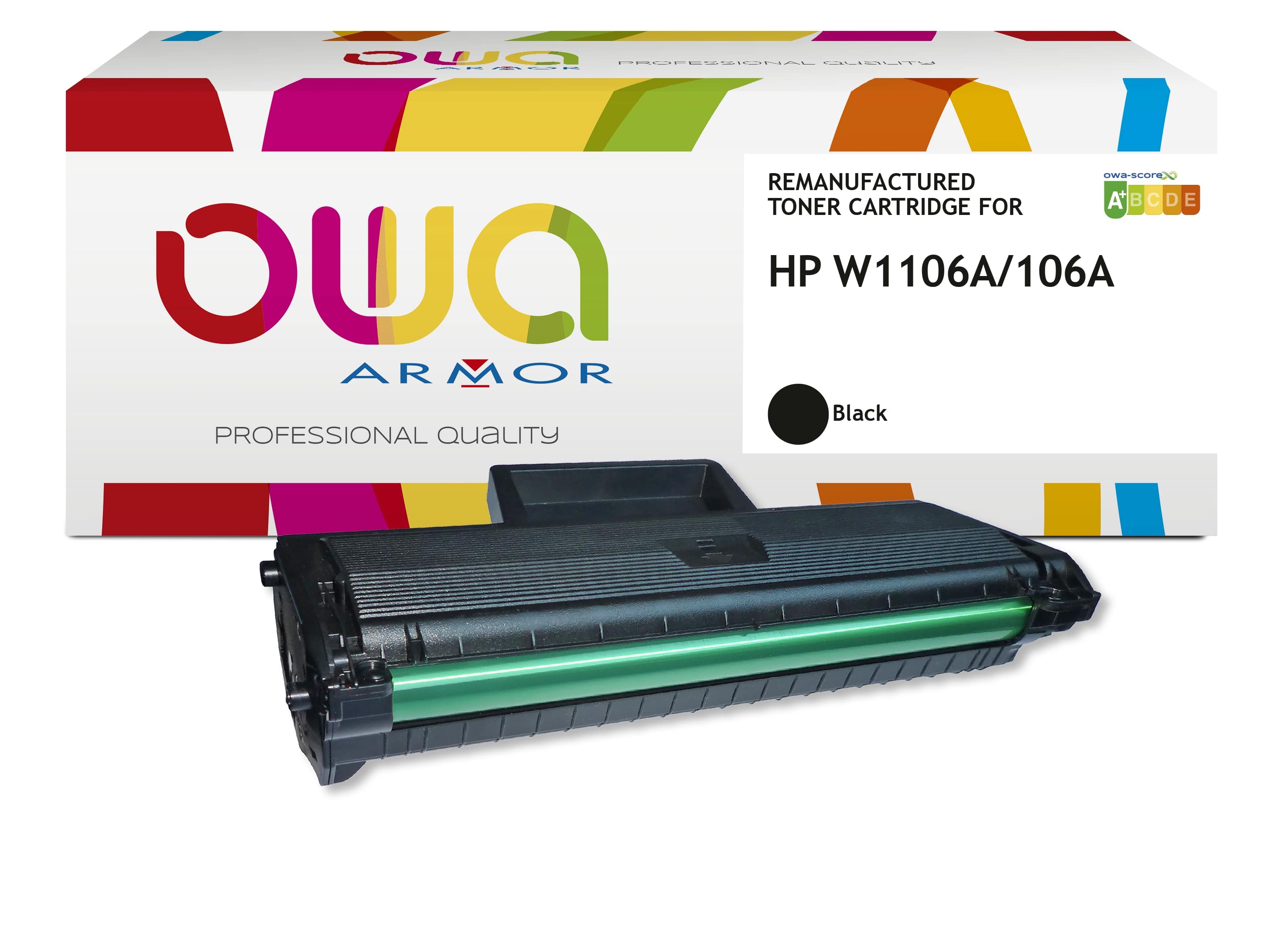 Obrázek OWA Armor toner kompatibilní s HP W1106A (106A) 1000str, černá/black