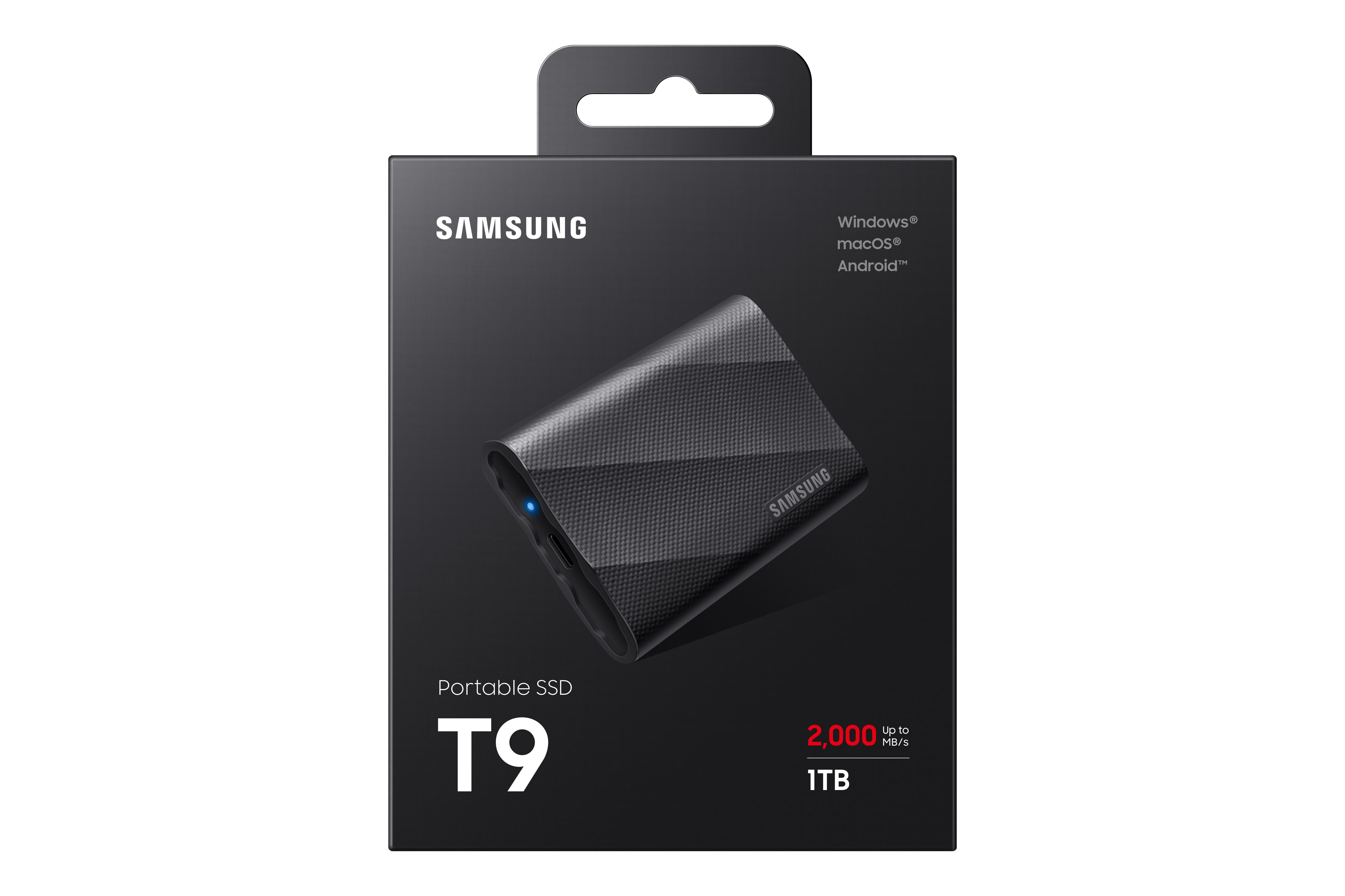 Obrázek SSD 1TB Samsung externí T9, černá