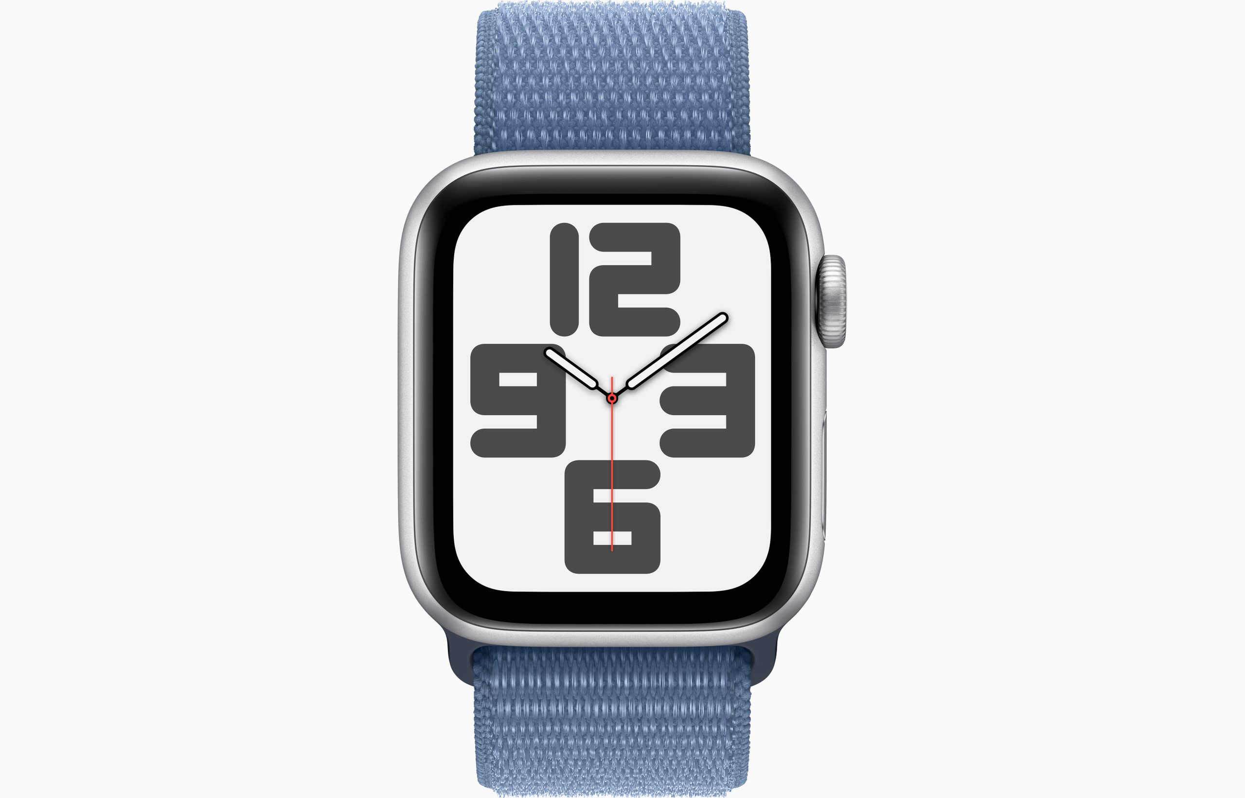 Obrázek Apple Watch SE/40mm/Silver/Sport Band/Winter Blue