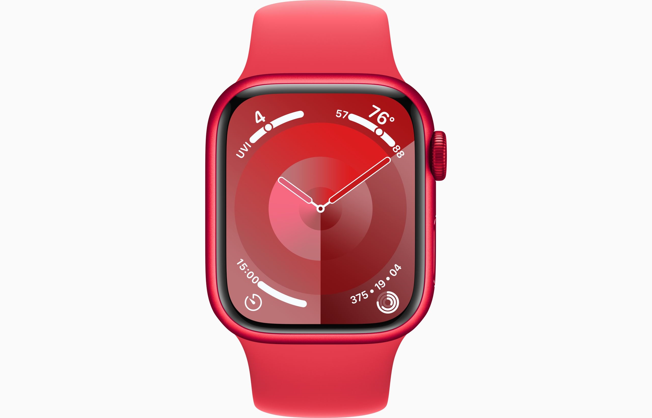 Obrázek Apple Watch S9/41mm/PRODUCT RED/Sport Band/PRODUCT RED/-S/M