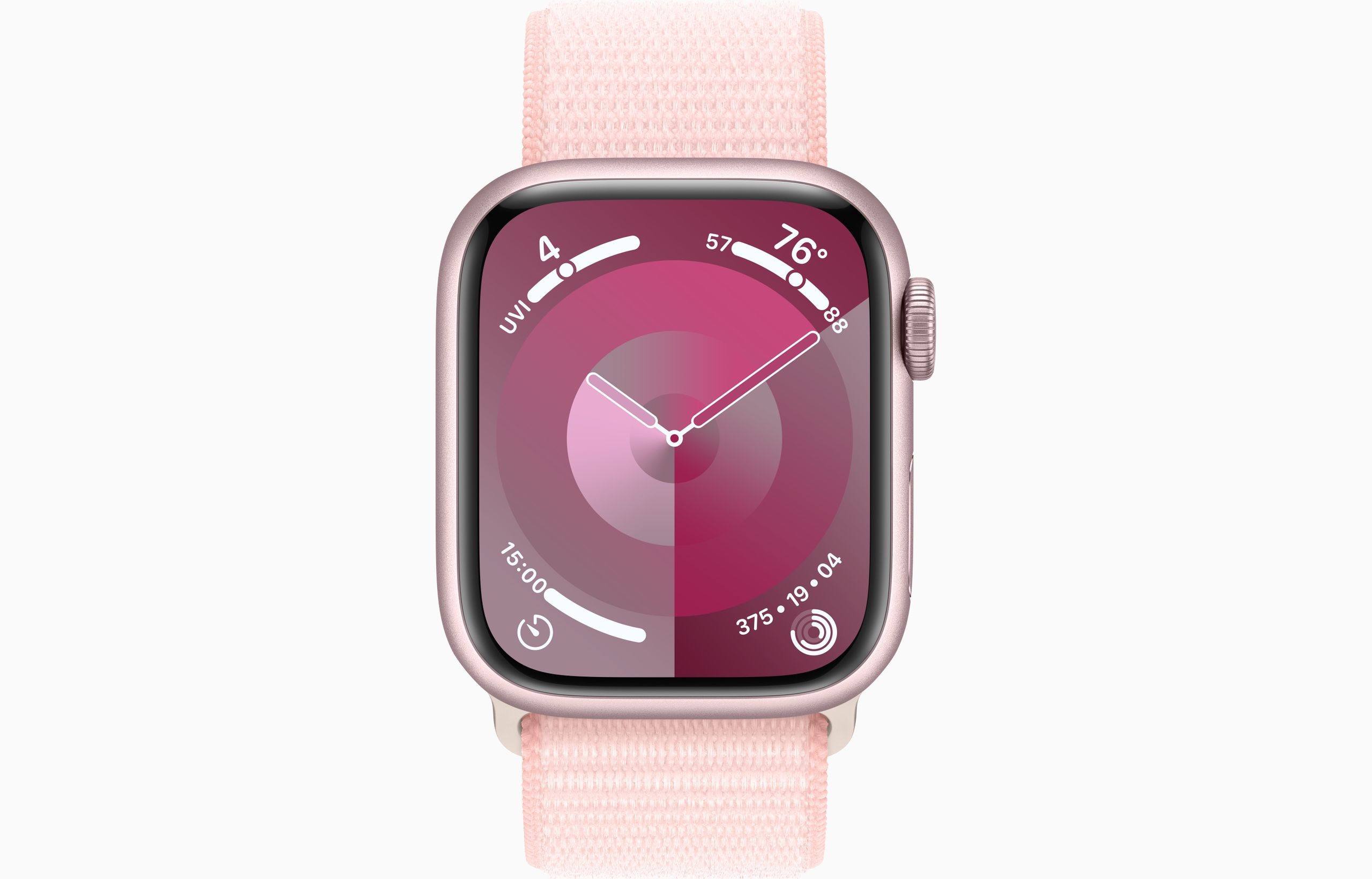 Obrázek Apple Watch S9/41mm/Pink/Sport Band/Light Pink