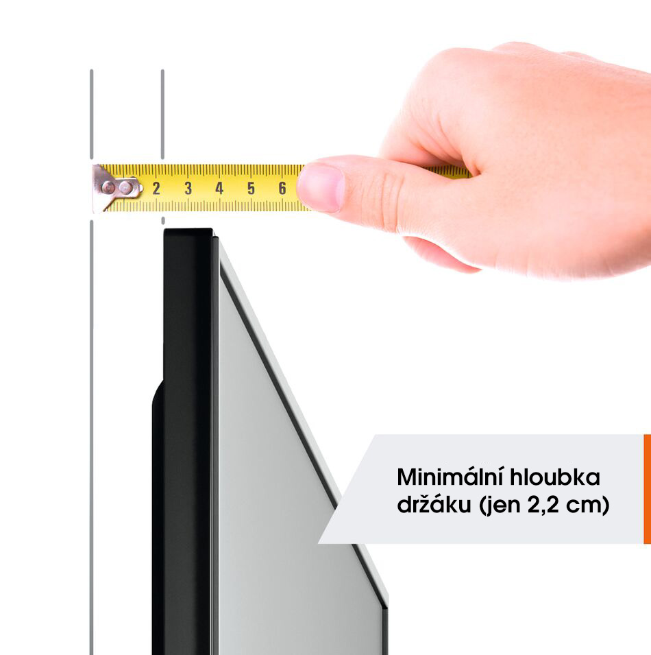 Obrázek Vogel's TVM 1203, fixní TV držák pro obrazovky 19-50", 30 kg