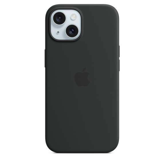 Obrázek iPhone 15 Silicone Case with MS - Black