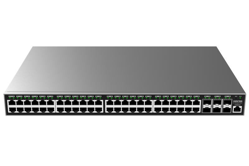 Obrázek Grandstream GWN7806 Layer 2+ Managed Network Switch, 48 portů / 6 SFP+