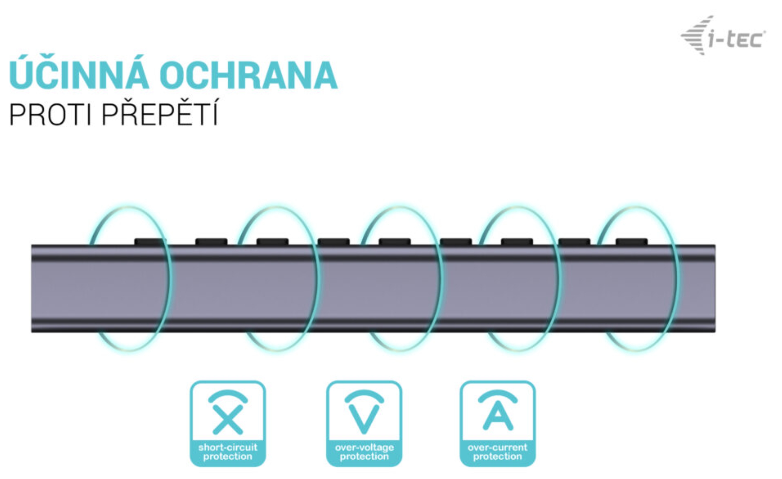 Obrázek i-tec USB 3.0/USB-C Charging HUB 9port LAN + Power Adapter 60W