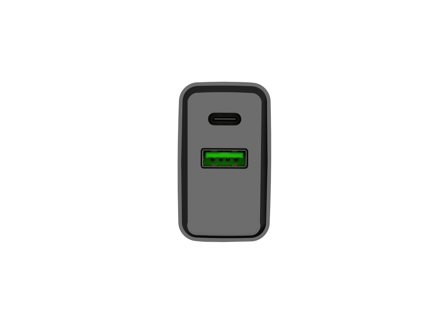 Obrázek Universální nabíječka Natec RIBERA 20W 1X USB-A + 1X USB-C, černá