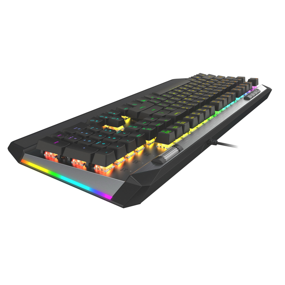 Obrázek Patriot Viper 765 RGB/Drátová USB/RU layout/Černá-stříbrná