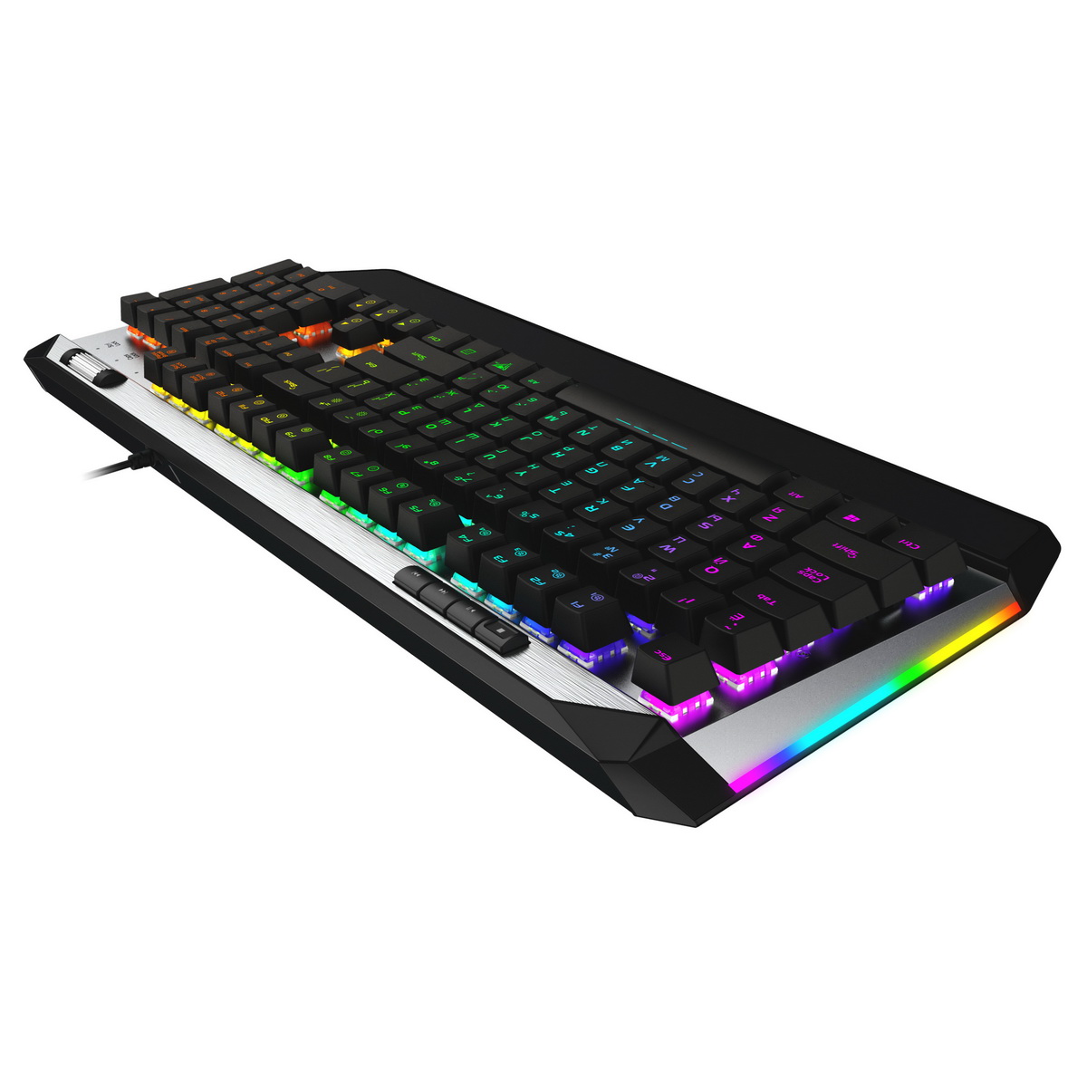 Obrázek Patriot Viper 765 RGB/Drátová USB/RU layout/Černá-stříbrná