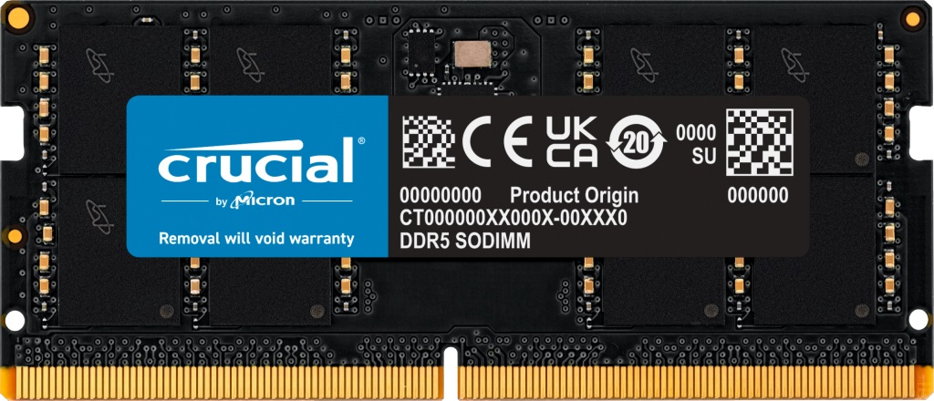 Crucial/SO-DIMM DDR5/32GB/5600MHz/CL46/1x32GB