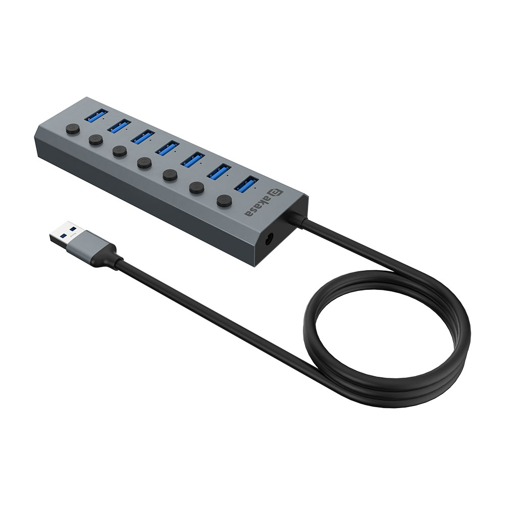 Obrázek AKASA USB hub Connect 7 IPS 7-Port