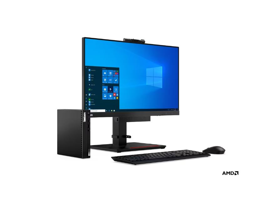 Obrázek Lenovo ThinkCentre M/M75q Gen 2/Tiny/R5-5600GE/8GB/512GB SSD/AMD int/W11P/3RNBD