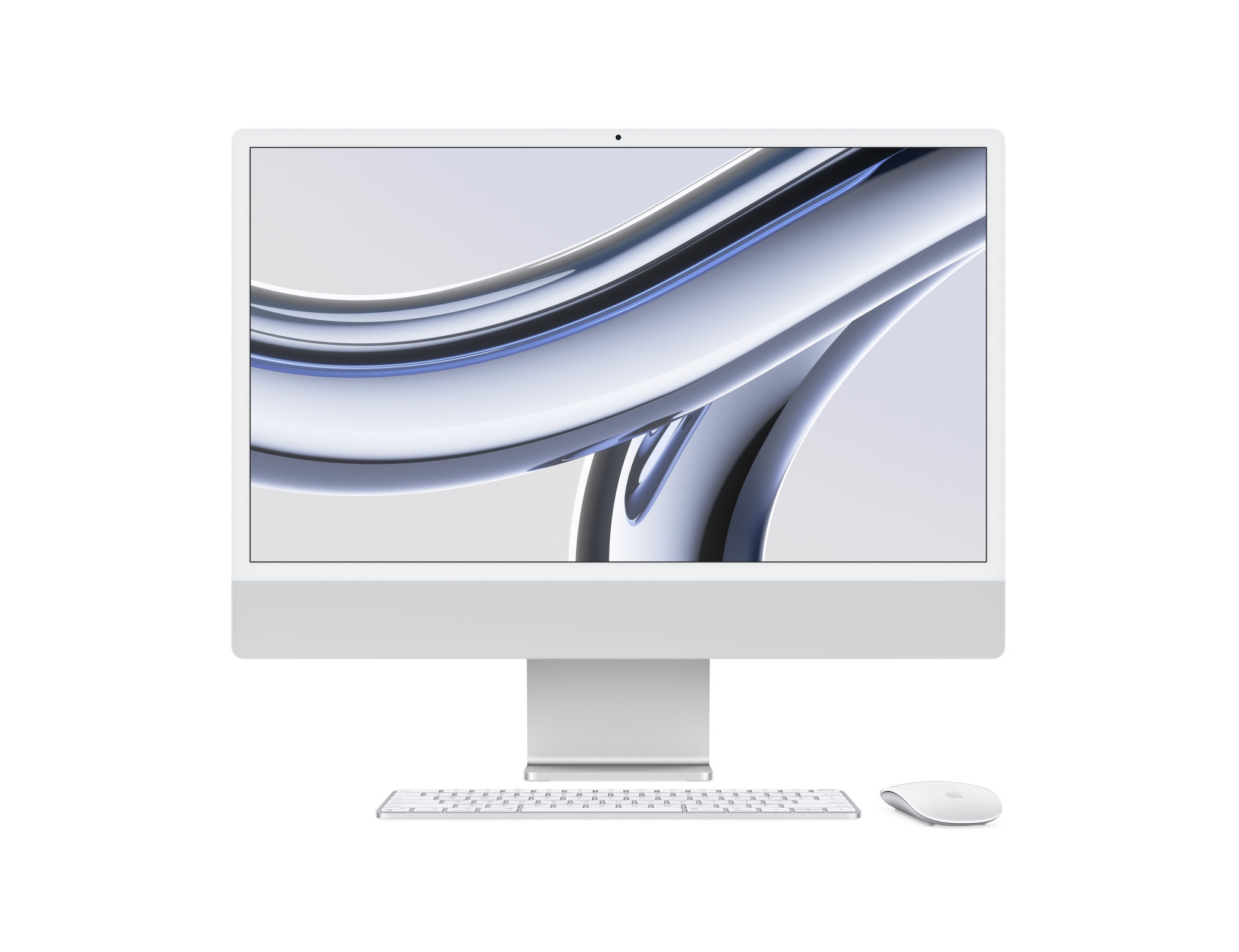 iMac 24'' 4.5K displej Apple M3 8core CPU, 8core GPU, 8GB, 256GB SSD, CZ, stříbrný