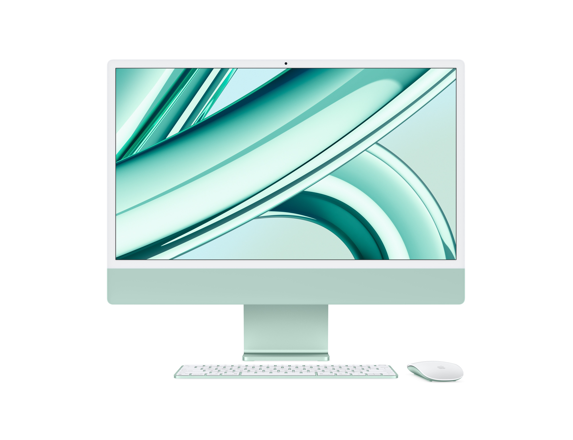 Obrázek iMac 24'' 4.5K displej Apple M3 8core CPU, 10core GPU, 8GB, 512GB SSD, CZ, zelený