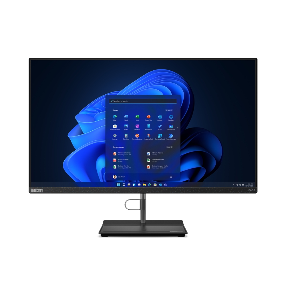 Obrázek Lenovo ThinkCentre neo/30a 27 Gen 4/27"/FHD/i5-13420H/8GB/256GB SSD/UHD Xe/bez OS/Black/3R