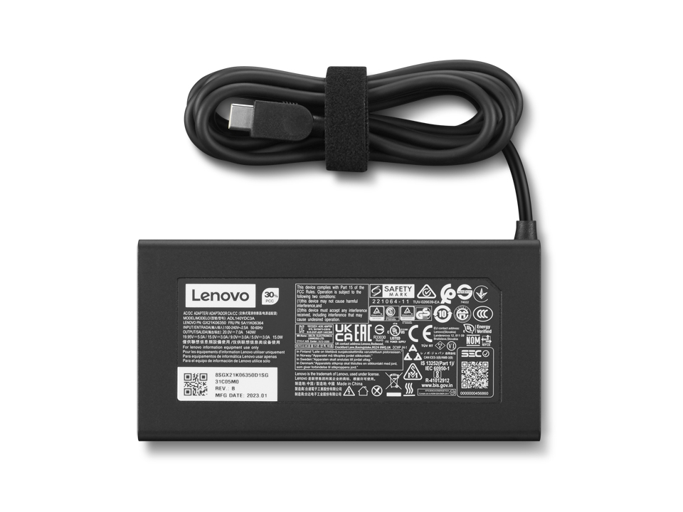 Obrázek Lenovo Legion Slim 140W AC Adapter (USB-C)(CE)