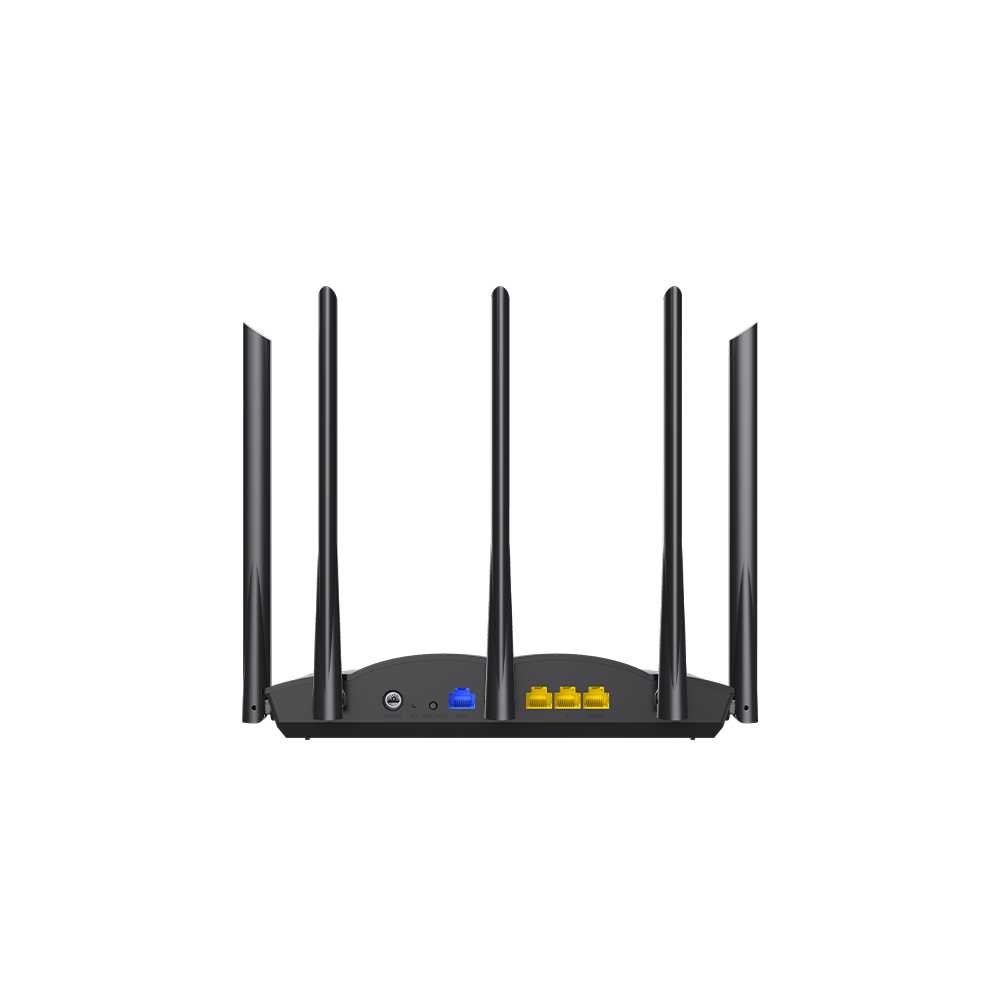 Obrázek Tenda TX12 Pro AX3000 WiFi6 Router, 1x GWAN, 3x GLAN, IPv6, 5x 6dBi, WPA3, Mesh, CZ app