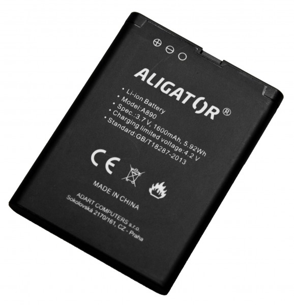 Obrázek Aligator baterie A890/A900, Li-Ion 1600 mAh