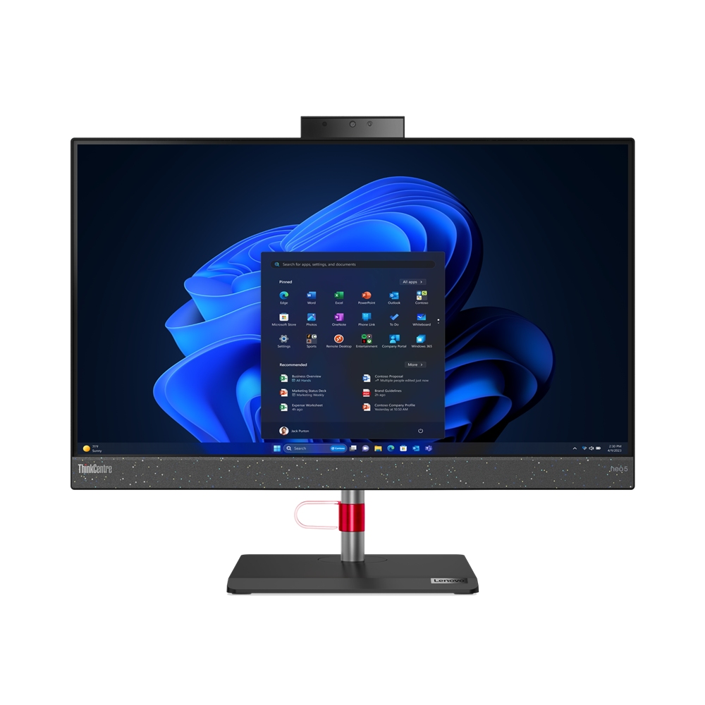 Obrázek Lenovo ThinkCentre neo/50a 24 Gen 4/23,8"/FHD/T/i7-13700H/16GB/512GB SSD/Intel UHD/W11P/Black/3R