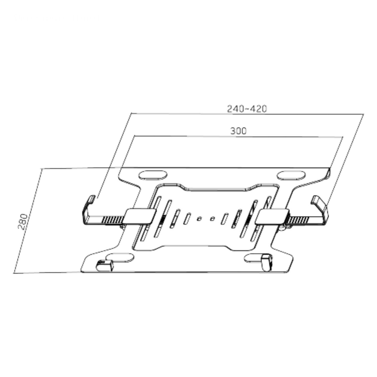 Obrázek Držák laptopu Brateck NBH-2