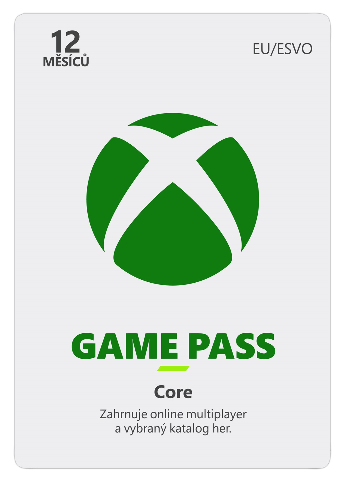 Obrázek ESD XBOX - Game Pass Core - předplatné na 12 měsíců (EuroZone)