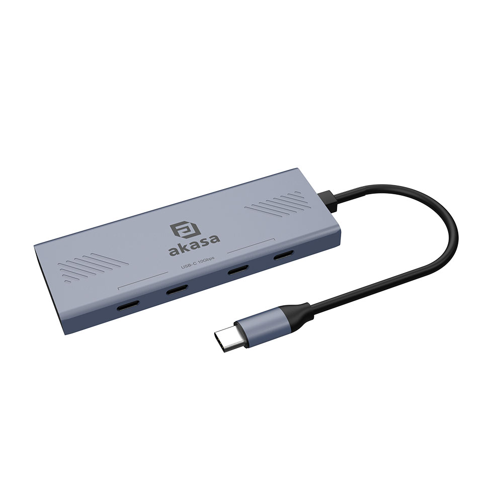 Obrázek AKASA - 10Gbps USB Type-C 4 Port Hub
