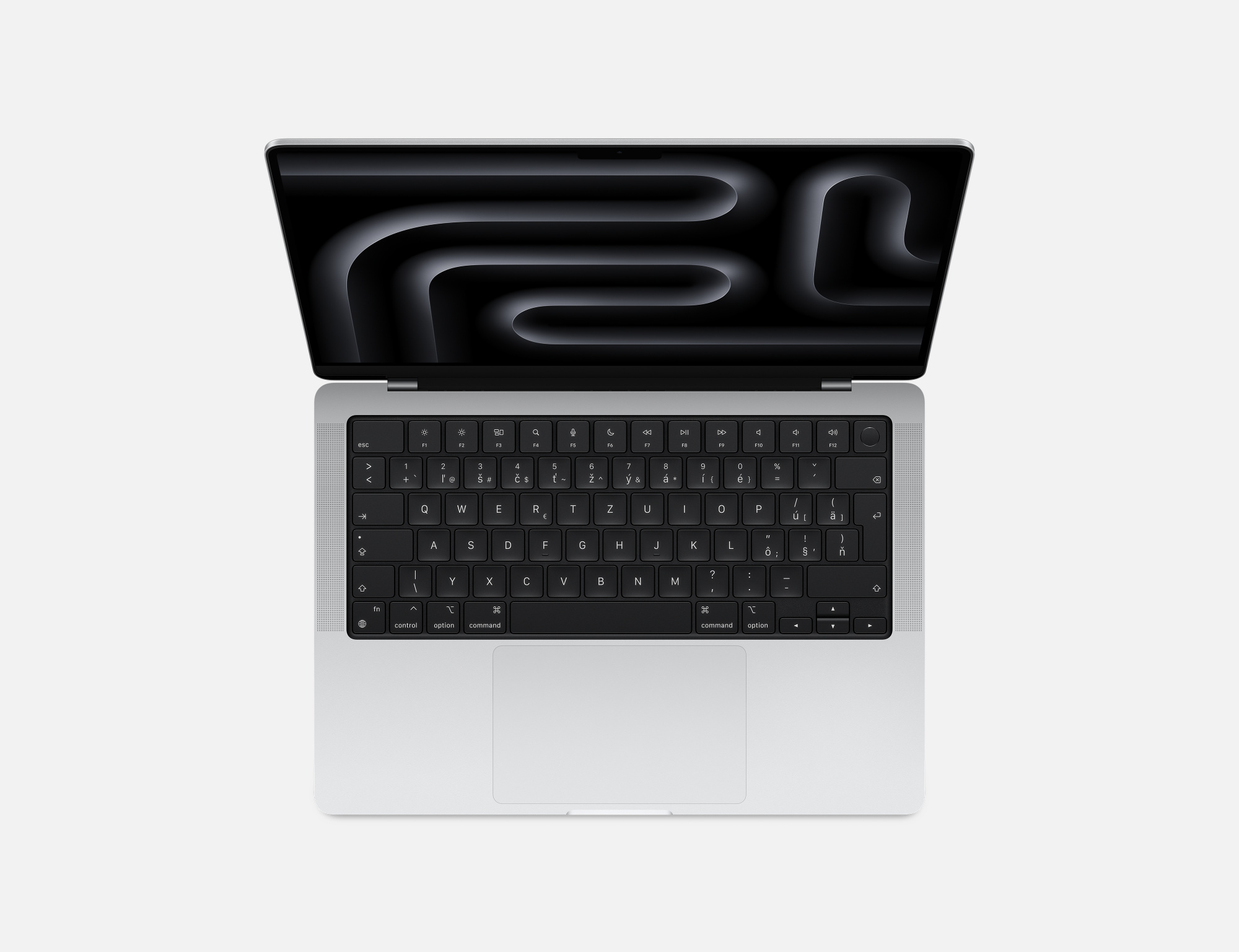 Obrázek MacBook Pro 14" Apple M3 8core CPU, 10core GPU, 8GB, 512GB SSD, SK, stříbrný