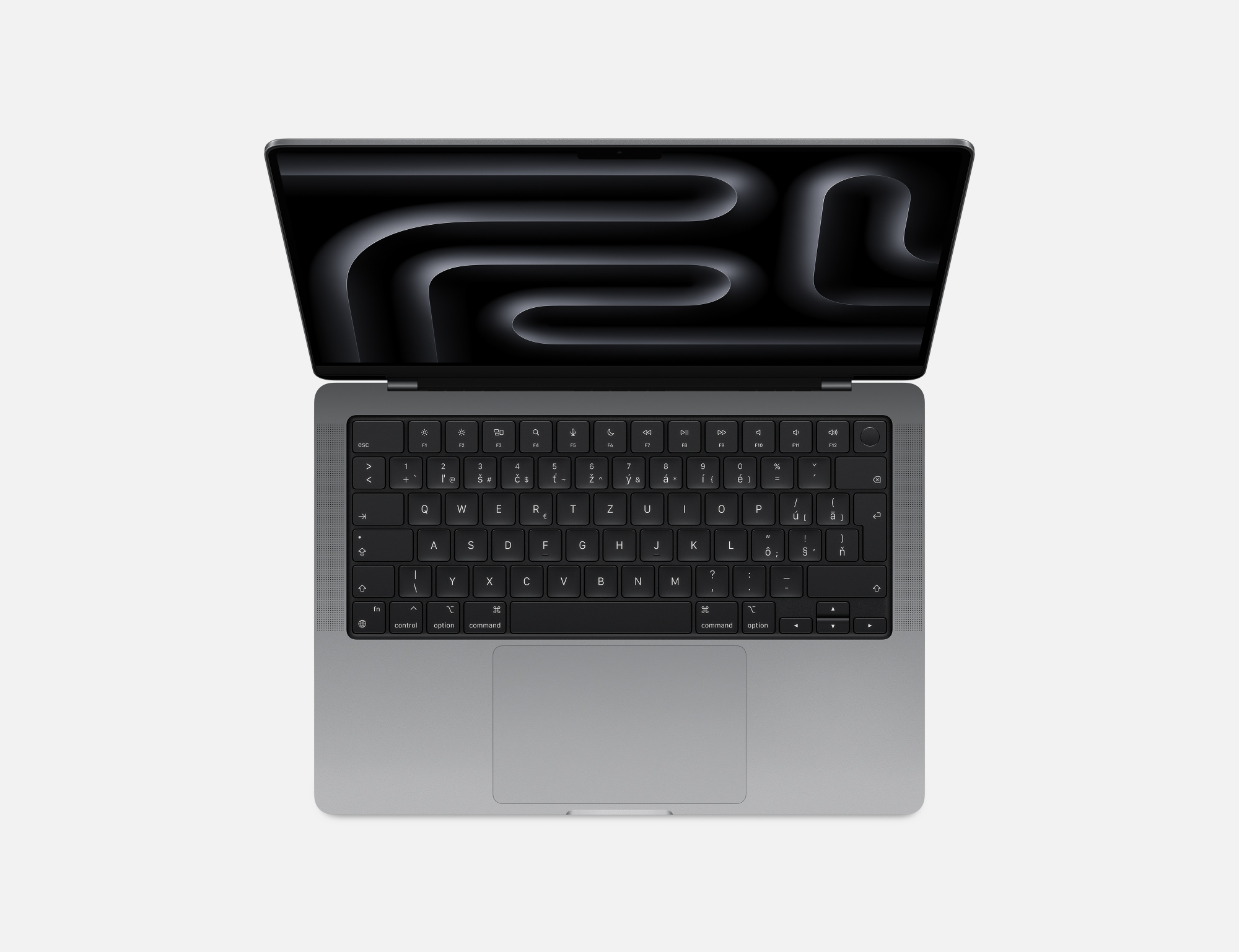 Obrázek MacBook Pro 14" Apple M3 8core CPU, 10core GPU, 8GB, 512GB SSD, SK, vesmírně černý
