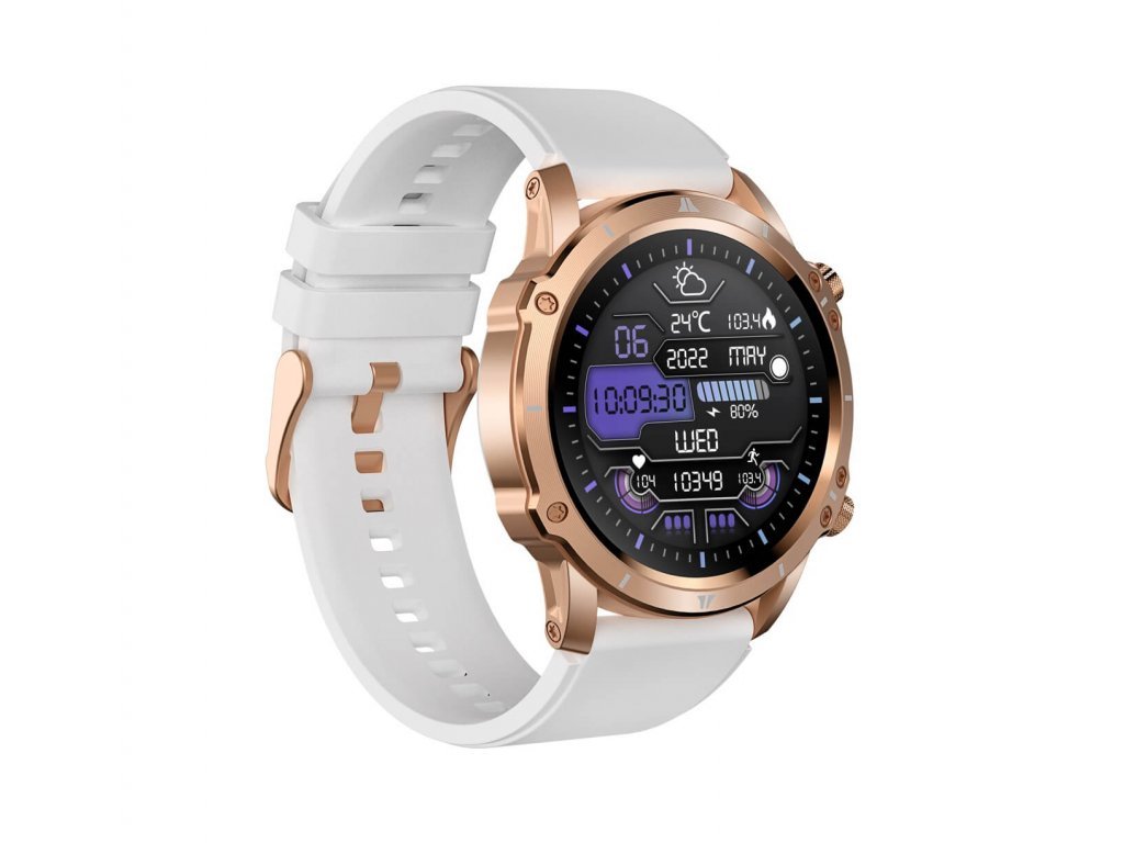 Obrázek CARNEO Adventure HR+ 2nd Gen/Rose Gold/Sport Band/White