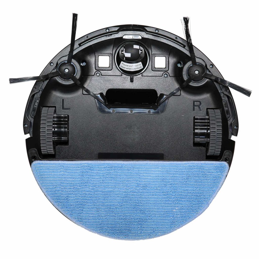 Obrázek EVOLVEO RoboTrex H6, robotický vysavač, stírání vodou, nabíjecí stanice, černý