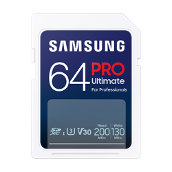 Samsung SDXC PRO ULTIMATE/SDXC/64GB/Class 10