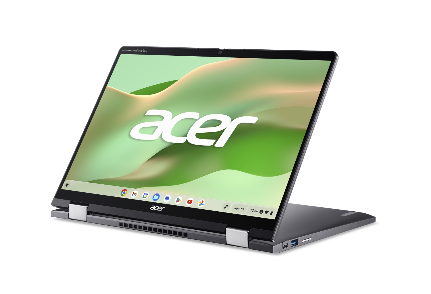 Obrázek Acer Chromebook Spin 714/Spin 714 (CP714-2WN)/i3-1315U/14"/WUXGA/T/8GB/256GB SSD/UHD/Chrome/Gray/2R