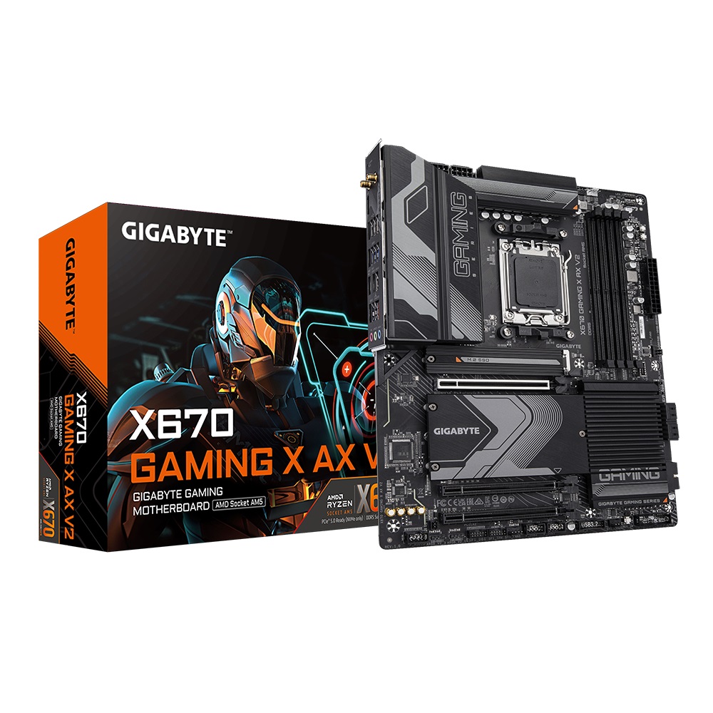 Obrázek GIGABYTE X670 GAMING X AX V2/AM5/ATX