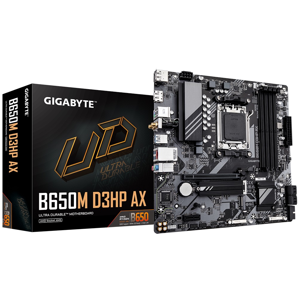 Obrázek GIGABYTE B650M D3HP AX/AM5/mATX