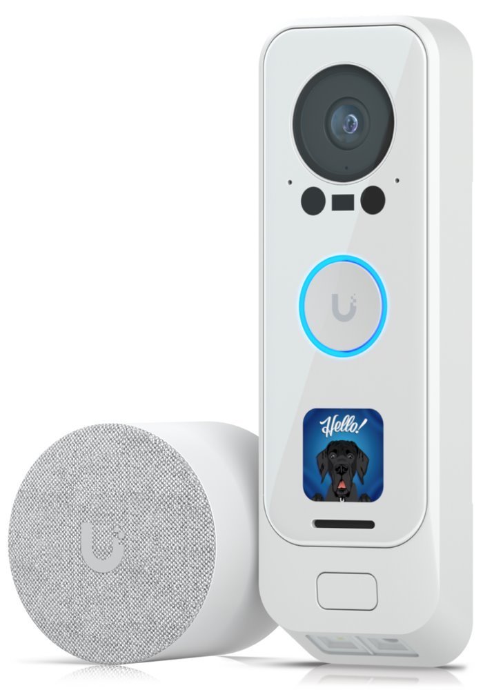Obrázek Ubiquiti UVC-G4 Doorbell Pro PoE Kit - G4 Doorbell Professional PoE Kit - White