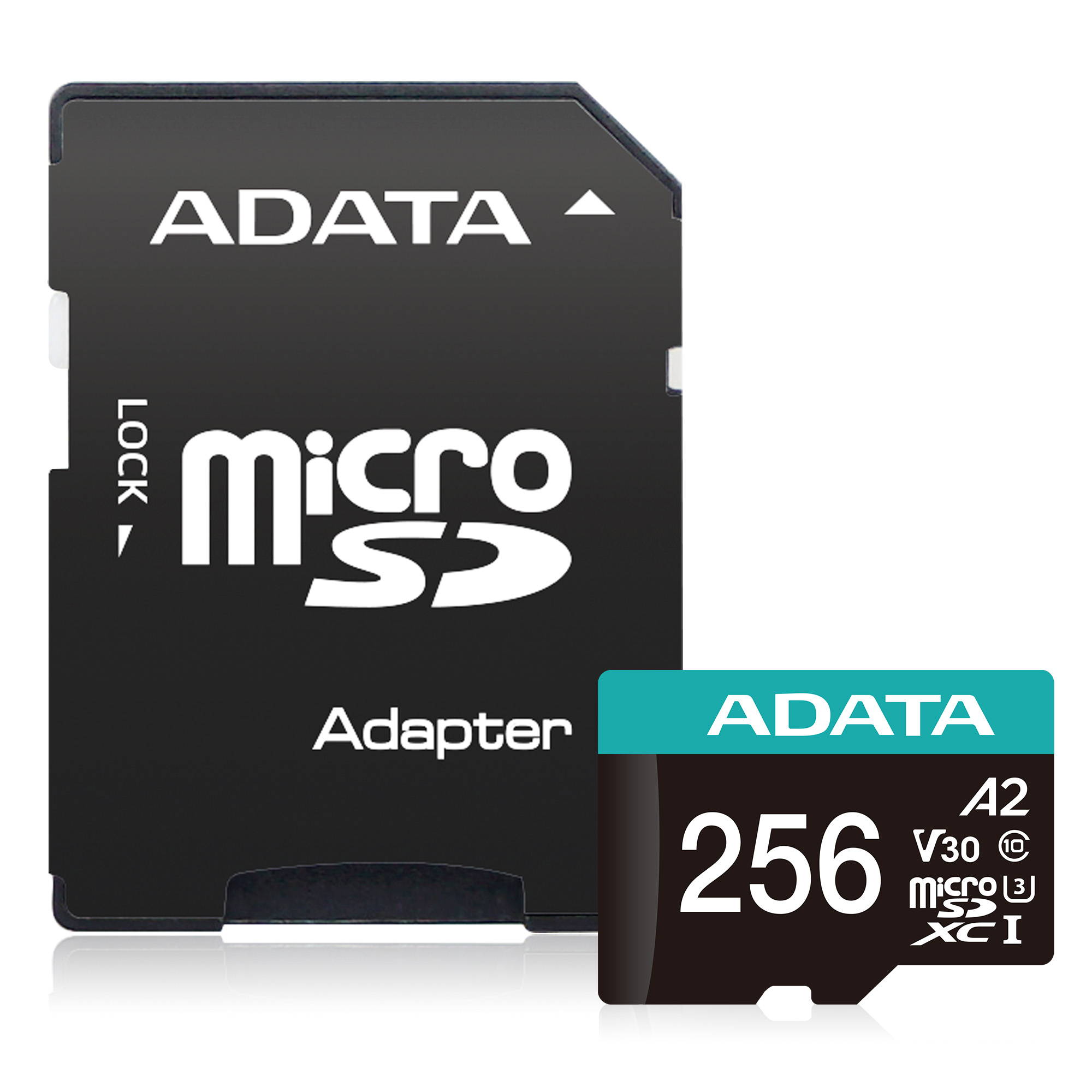 Obrázek ADATA V30S/micro SDXC/256GB/100MBps/UHS-I U3 / Class 10/+ Adaptér