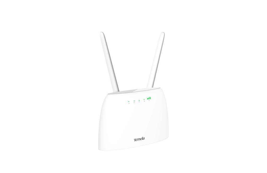 Obrázek Tenda 4G07 Wi-Fi AC1200 4G LTE router, 2x WAN/LAN, 1x miniSIM, IPv6, VPN, LTE Cat.4,4x anténa,CZ app