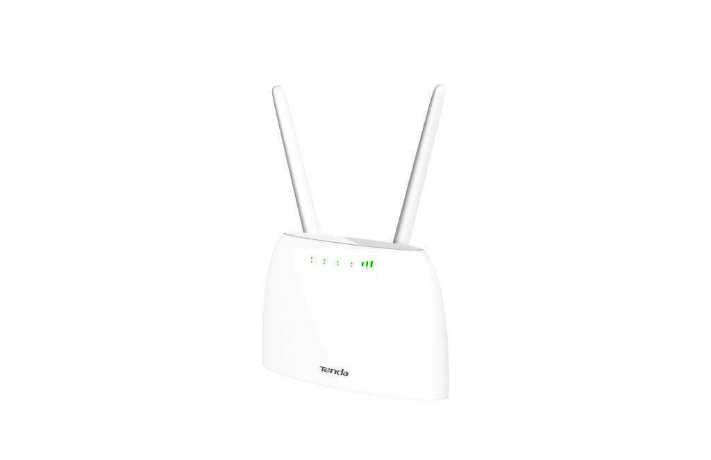 Obrázek Tenda 4G07 Wi-Fi AC1200 4G LTE router, 2x WAN/LAN, 1x miniSIM, IPv6, VPN, LTE Cat.4,4x anténa,CZ app